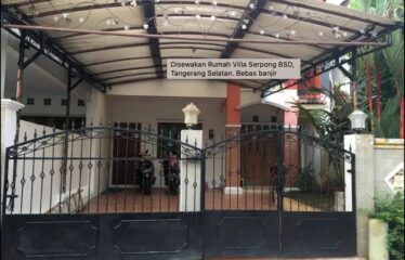 Dijual Rumah 1 Lantai Beserta Isinya di Villa Serpong