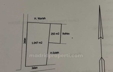 Dijual Kavling & Bangunan Kecil di Victor Buaran, Pamulang (Rin)