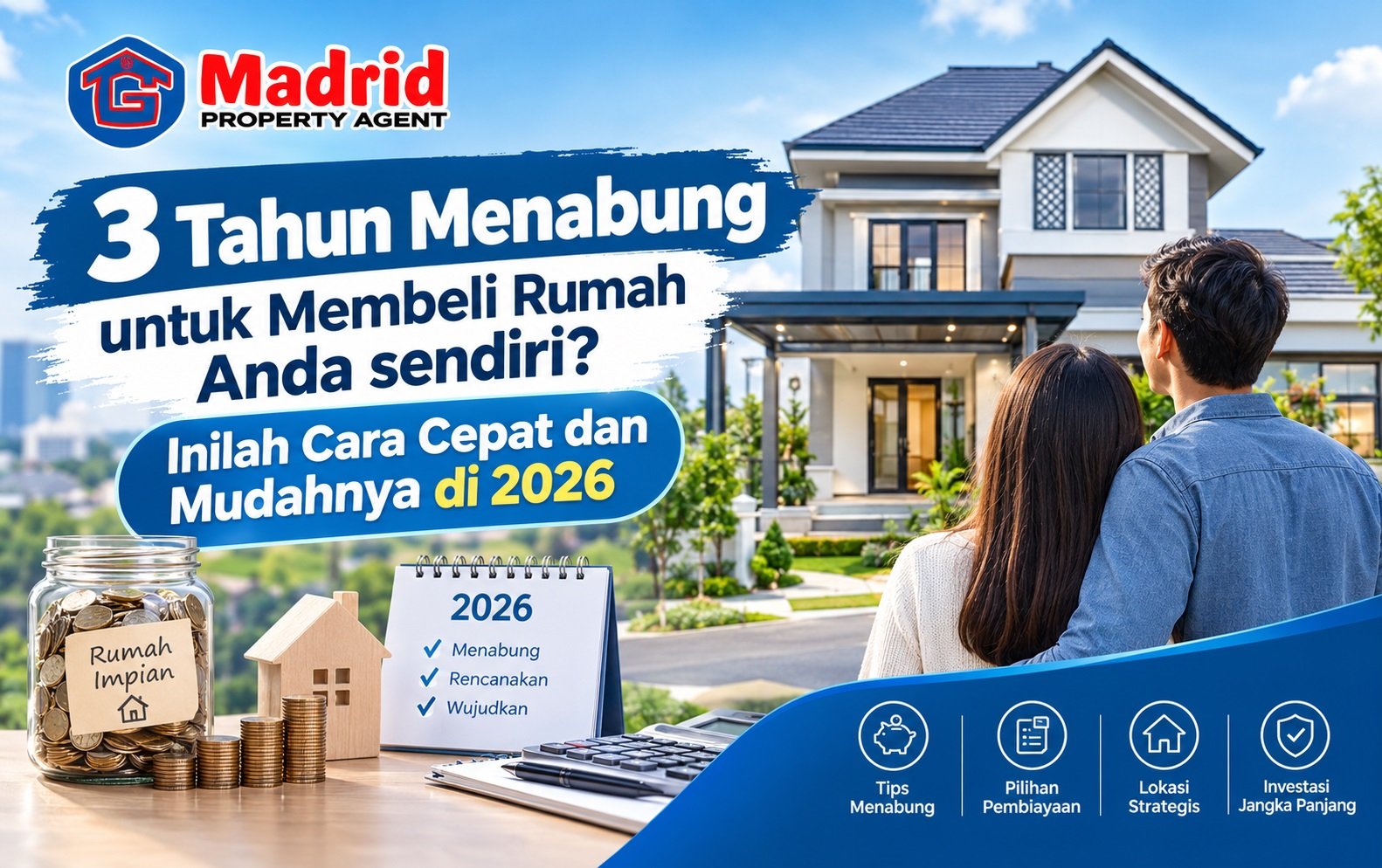 menabung 3 tahun untuk membeli rumah