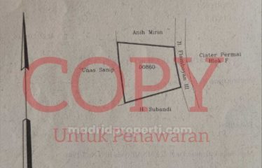 Dijual Kavling Strategis 1312M2 di Perumahan Ciater Permai (Rut)