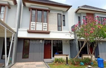 Disewakan Rumah 2 Lantai Bagus Siap Huni 84M2 di BSD Mozia (Yk)