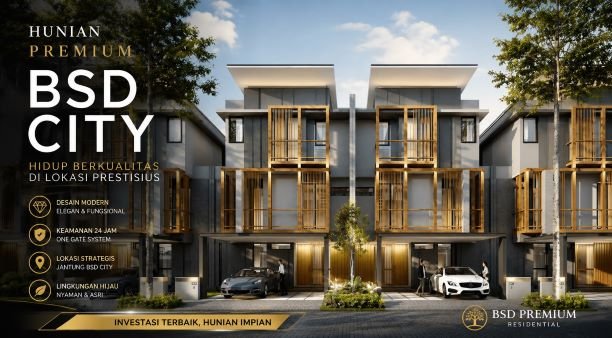 Kawasan residensial mid-market BSD