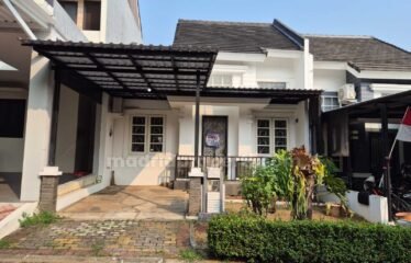 Disewakan Rumah 1,5 Lantai di Delatinos Cluster Santiago (Mc)