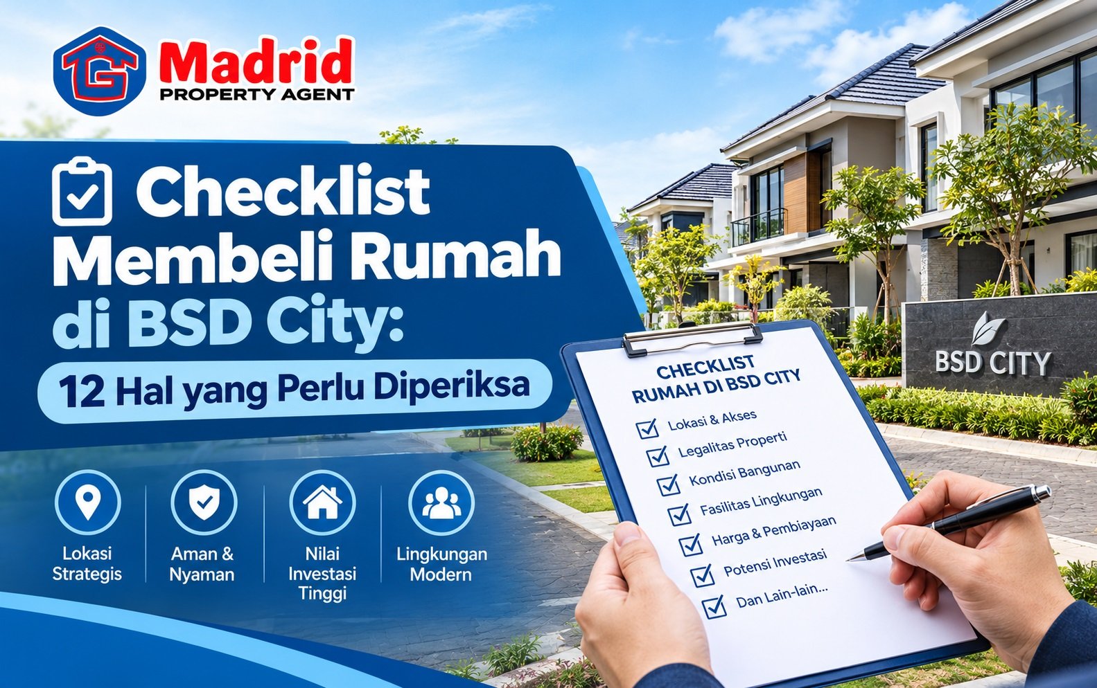 checklist membeli rumah BSD City